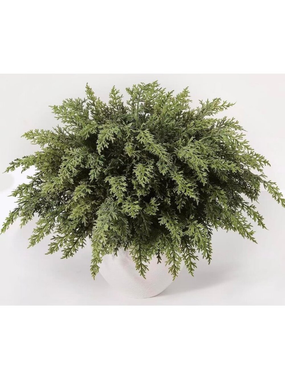 24 Pcs Lifelike Artificial Cedar Branches for Christmas Vase Decor & Holiday